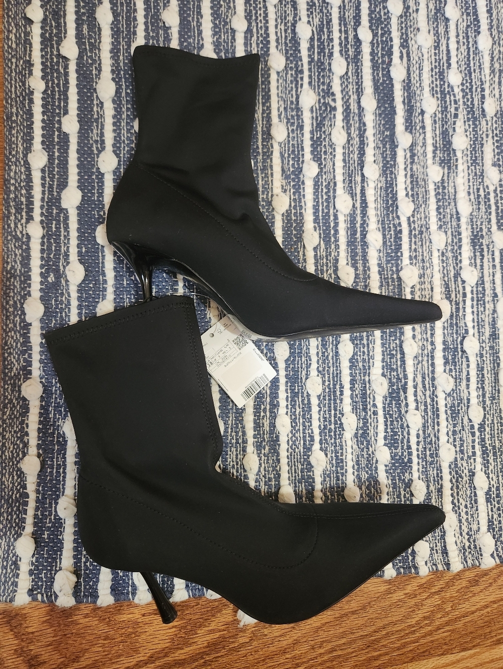 Mango Pointed Toe Sock Heel Boots NWT - Picture 8 of 14